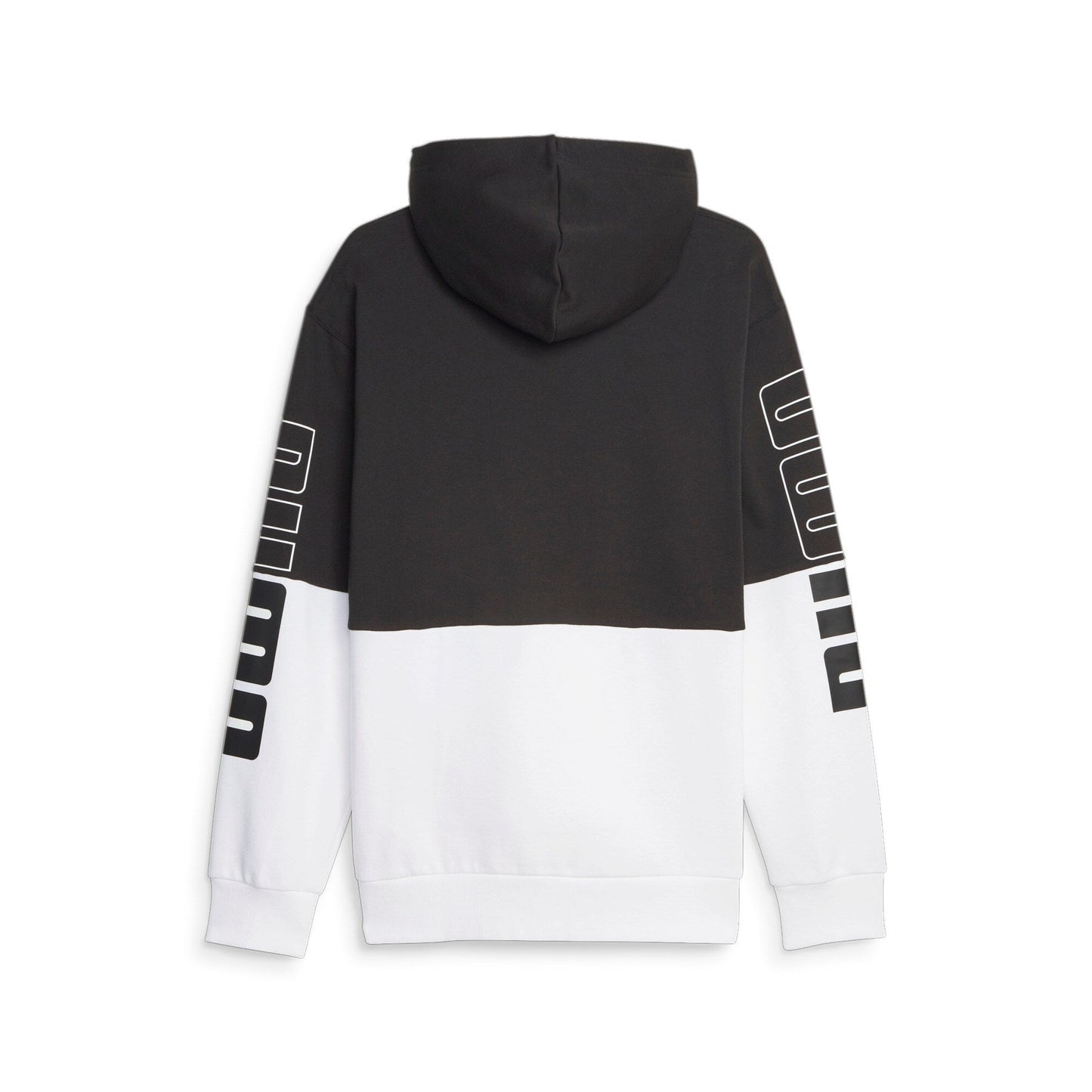FelpaPuma Power Colorblock Hoodie Fl BIanca BLACK