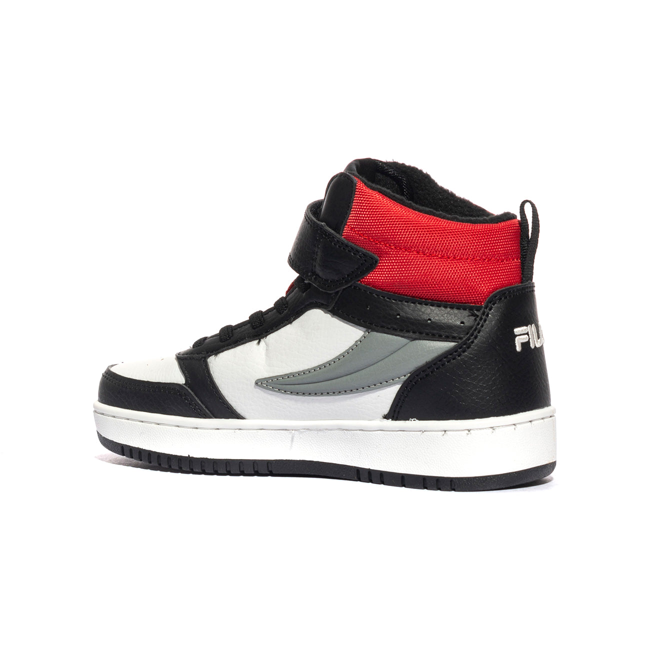 FILA REGA NF mid velcro WHITE BLACK  RED