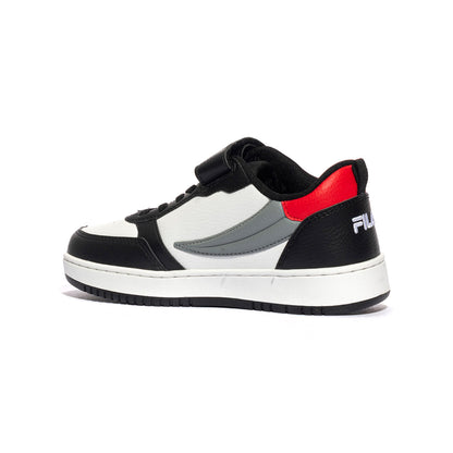 FILA REGA NF velcro WHITE BLACK  RED