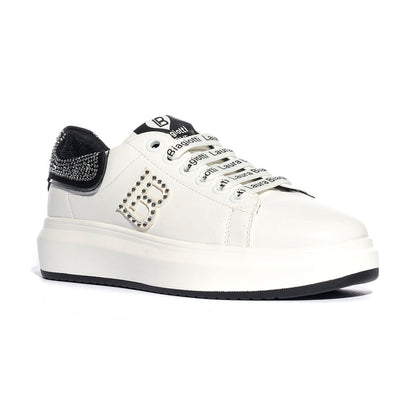 Sneakers Laura Biagiotti 8781 Bianche WHITE BLACK