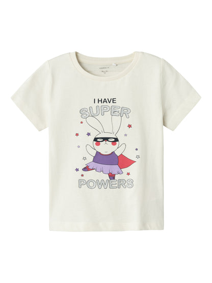 T-Shirt Name It Nmfbeate Ss Top Pb JET STREAM