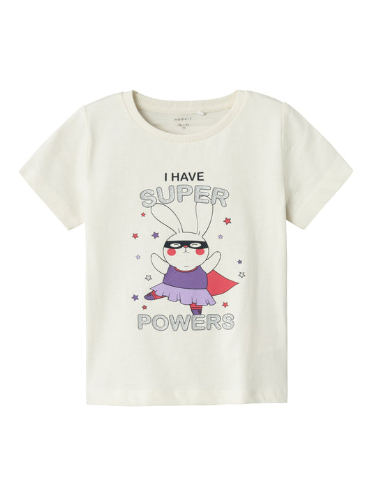 T-Shirt Name It Nmfbeate Ss Top Pb JET STREAM