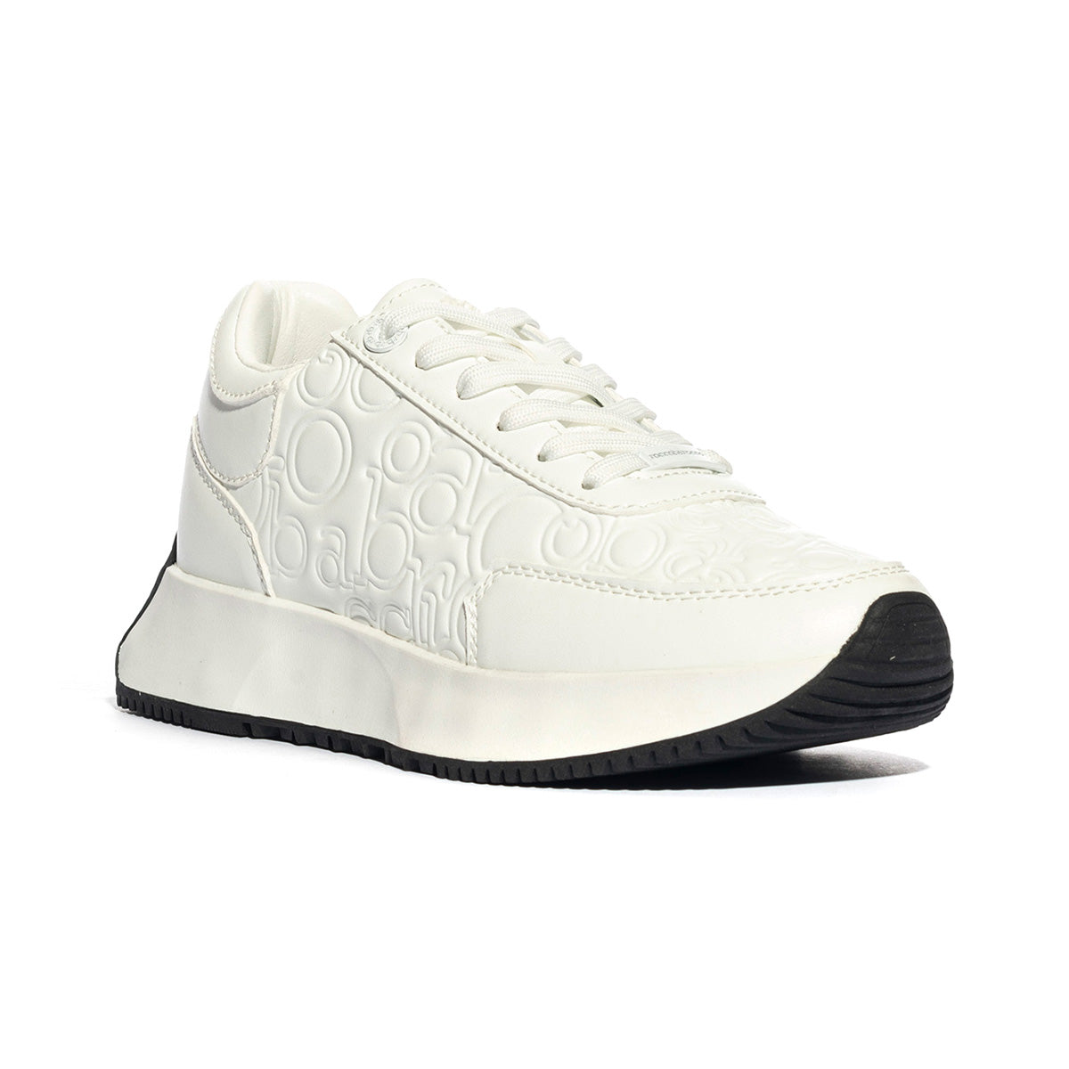 Sneakers Rocco Barocco LACE TRAINER BIANCO