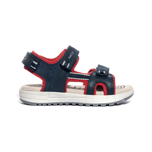 Sandali Geox Alben NAVY RED C0735