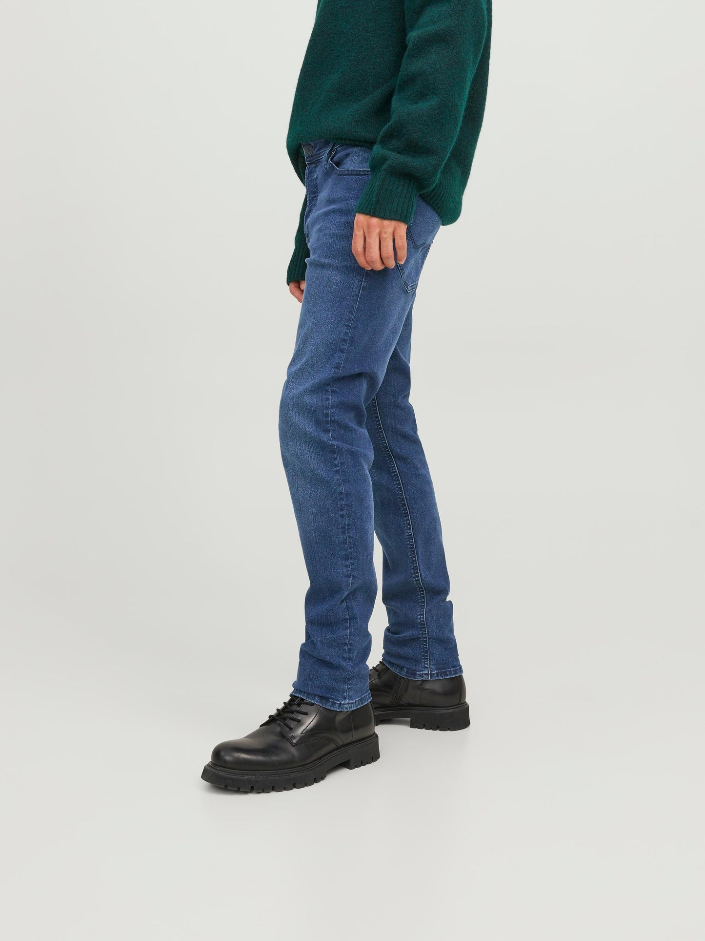 Jeans Jack E Jones JJIGLENN JJORIGINAL SQ 350 BLUE DENIM