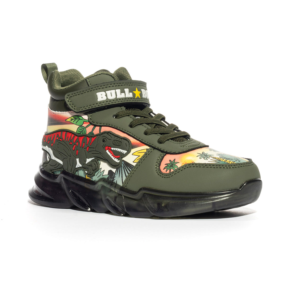 Sneakers Bull Boys Dval3394 VERDE PALUDE