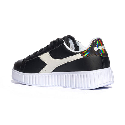 Sneakers DIadora Game Step BIanche NERO GRIGIO
