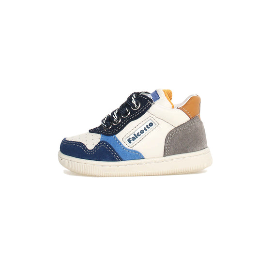KLIP SUEDE/CALF MILK-AZURE-NAVY