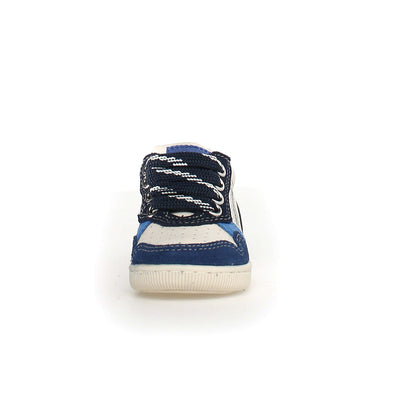 KLIP SUEDE/CALF MILK-AZURE-NAVY