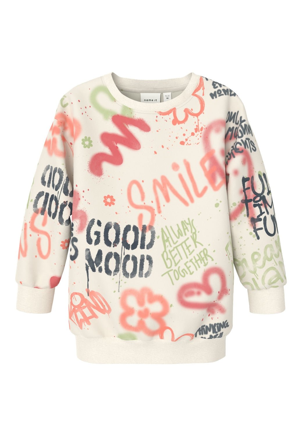NMFNOELLE RLX SWEAT TUNIC BOX JET STREAM