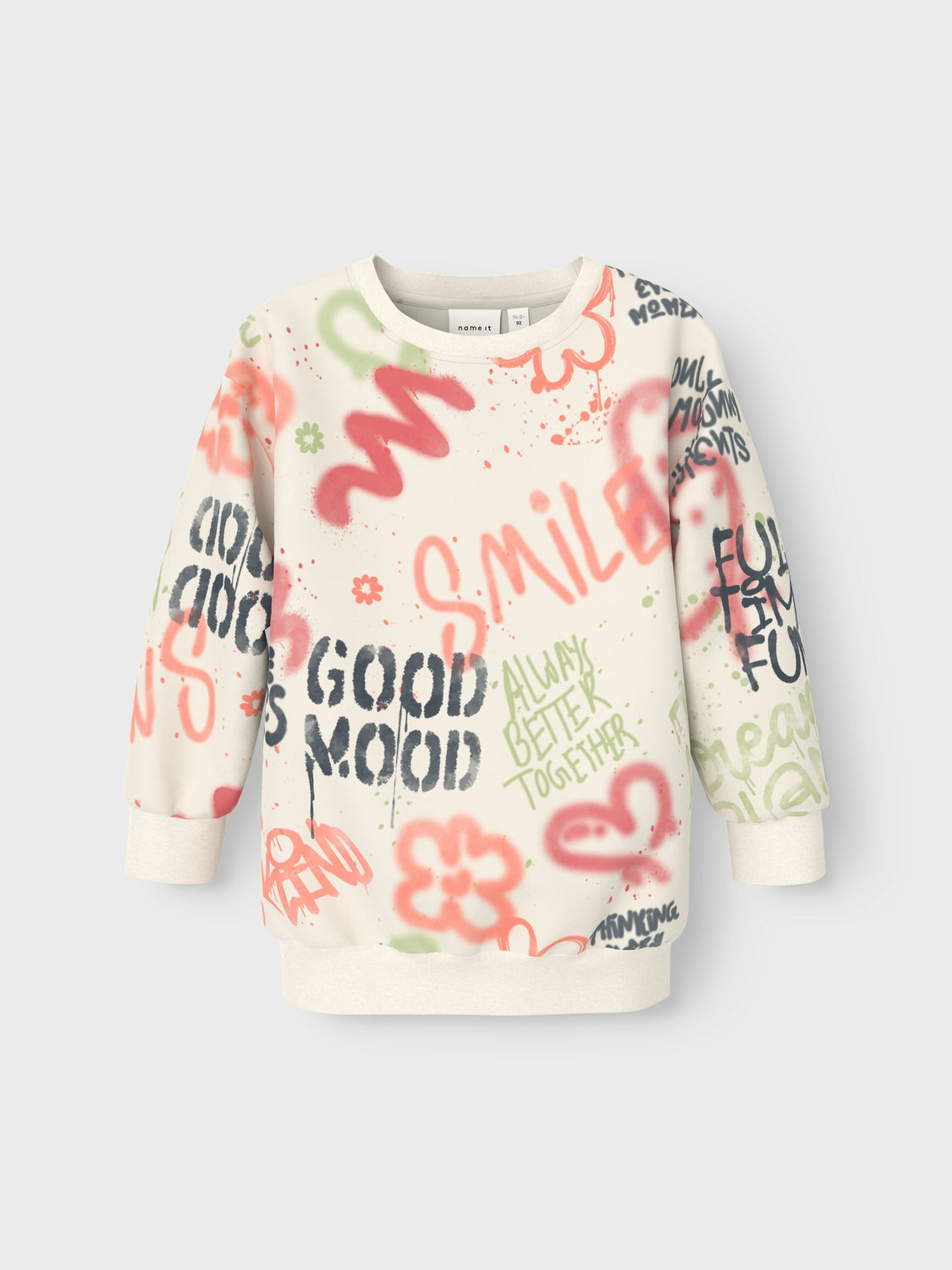 NMFNOELLE RLX SWEAT TUNIC BOX JET STREAM