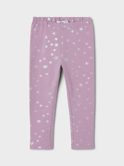 Pantalone Name It  Nmfrosilia Light Sweat Legging Bru LAVENDER MIST