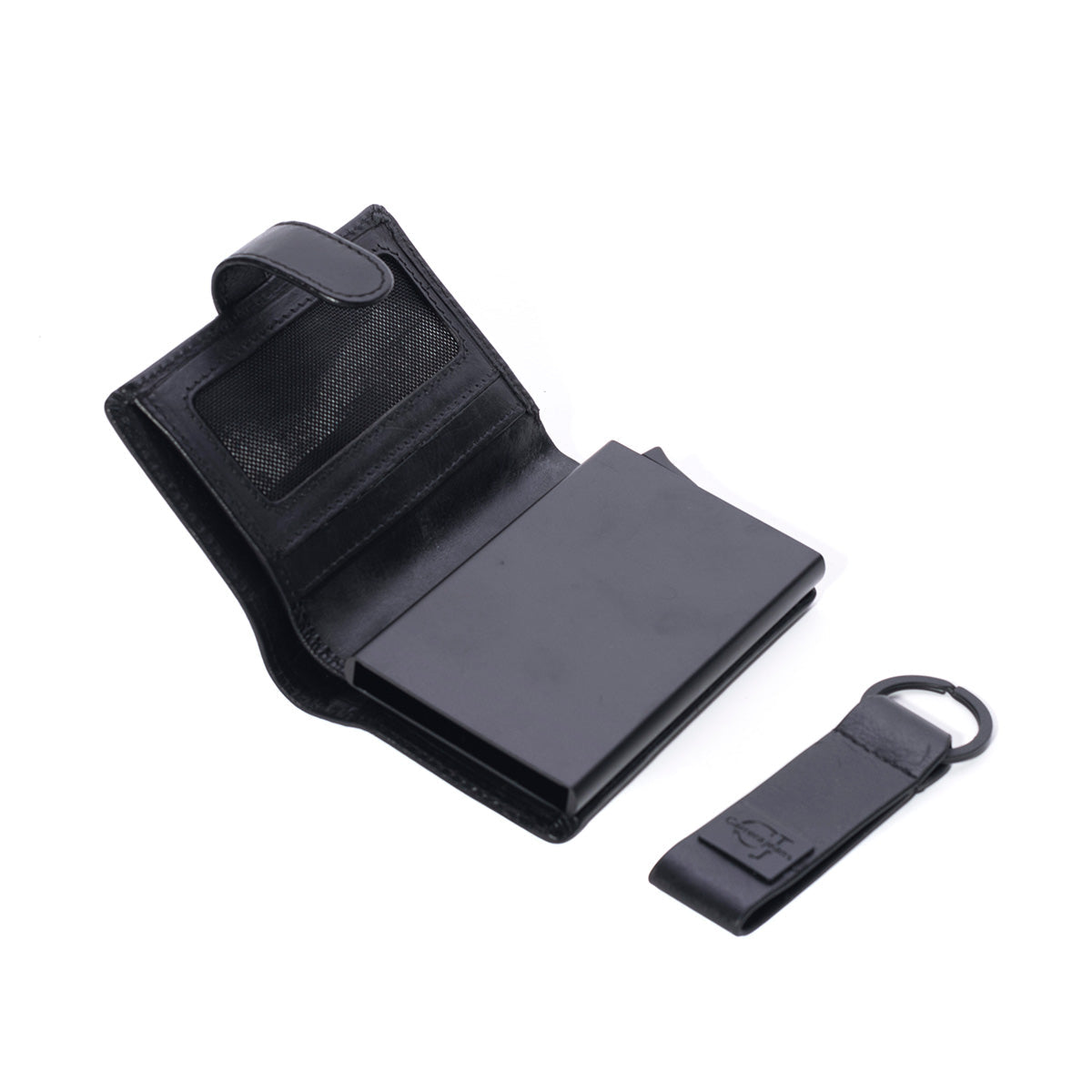Portafoglio E Portachiave Carrera Cb1909 BLACK