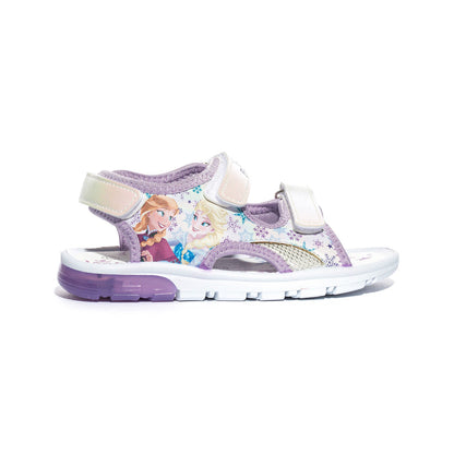 Sandali Frozen D4310486 Bianche Con Luci Bianche VIola WHITE
