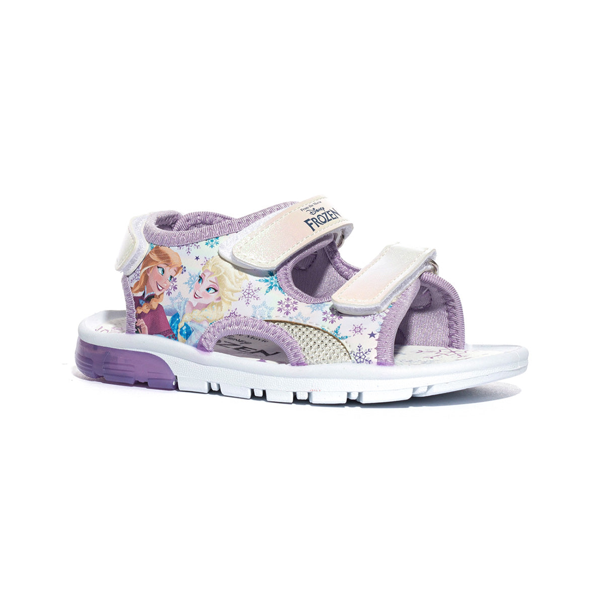 Sandali Frozen D4310486 Bianche Con Luci Bianche VIola WHITE