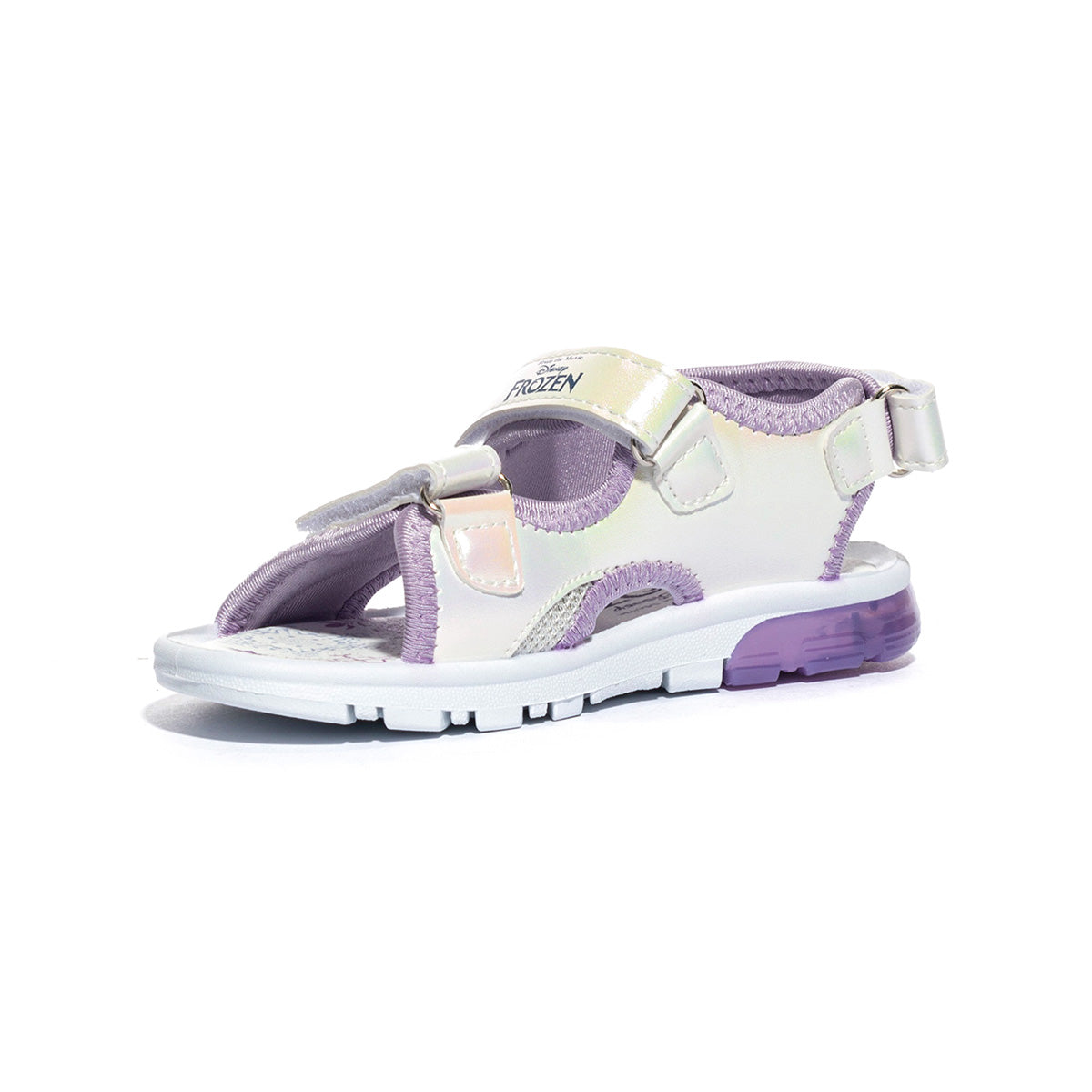 Sandali Frozen D4310486 Bianche Con Luci Bianche VIola WHITE