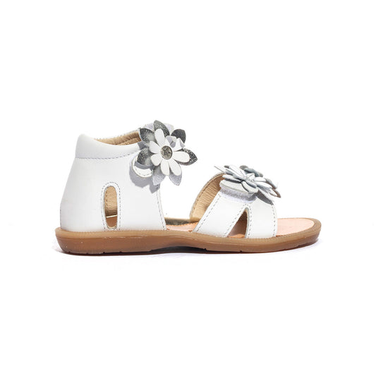 Sandali Naturino Giamima Bianchi Argento WHITE SILVER