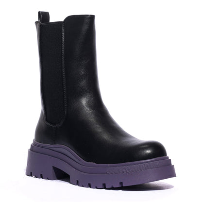Anfibi Kharisma 4401 Nere NERO VIOLA