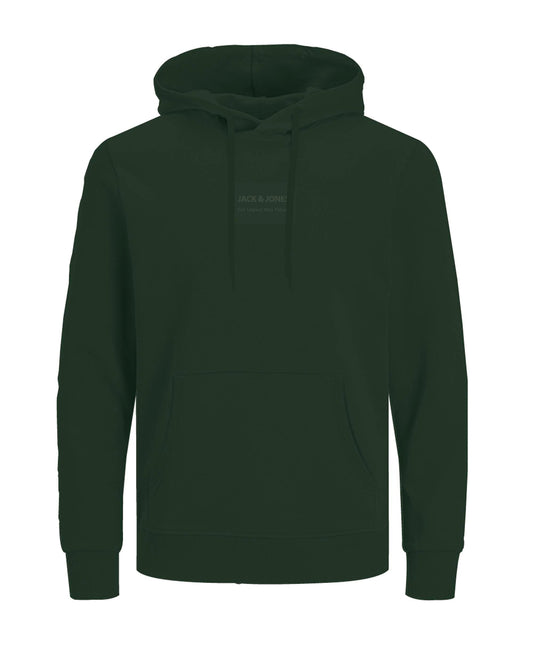 Felpa Jack E Jones JJHAKKAI SWEAT HOOD KOMBU GREEN