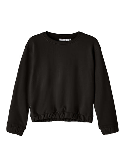 Felpa Name It  Nkftulena Ls Sweat Unb Noos BLACK