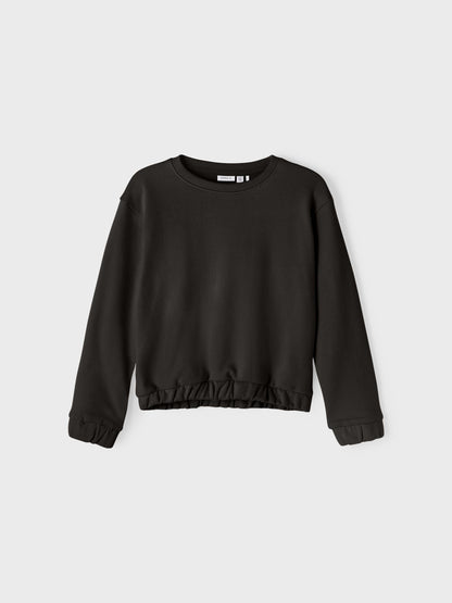 Felpa Name It  Nkftulena Ls Sweat Unb Noos BLACK