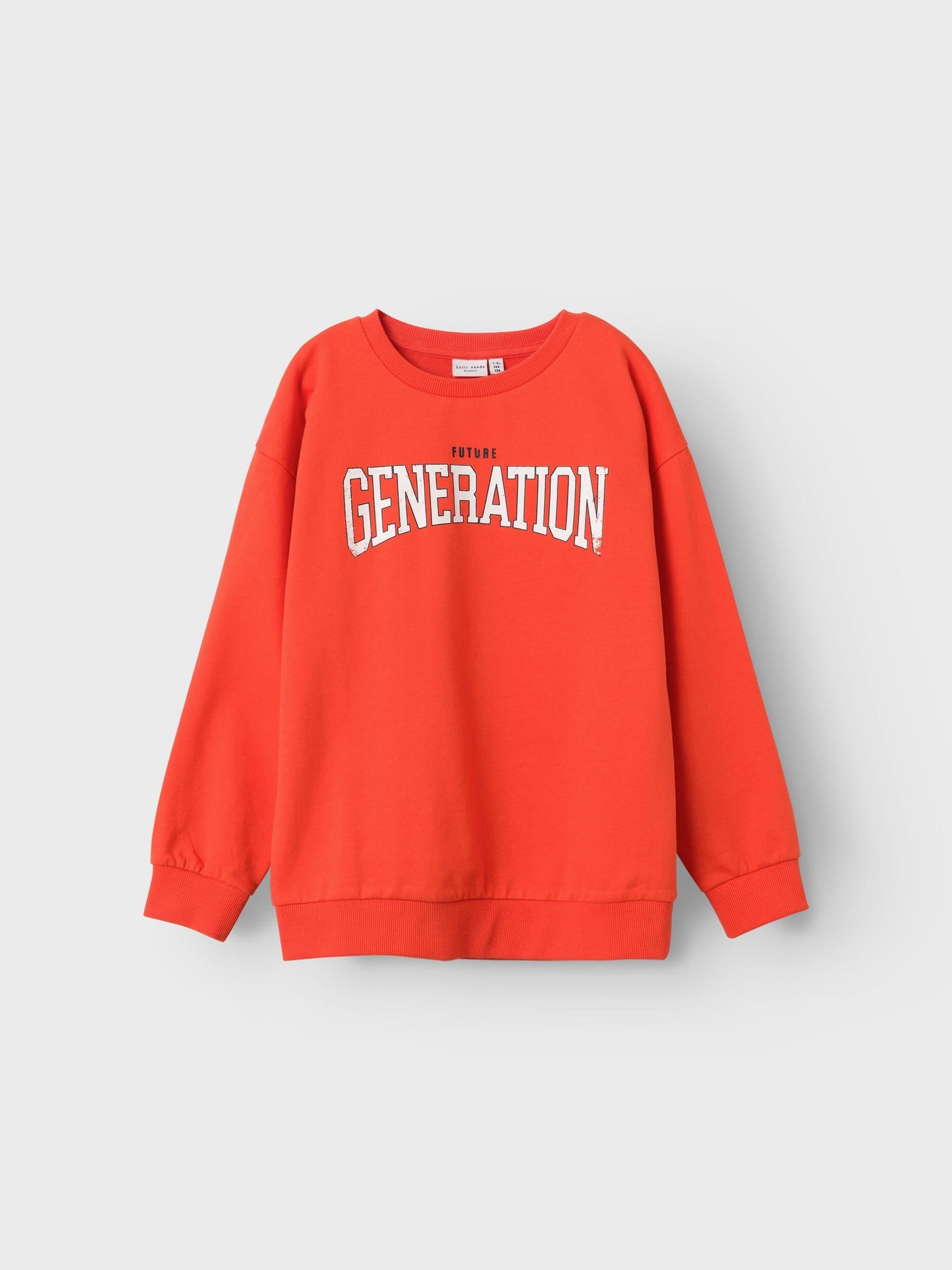 Felpa Name It  Nkmvildar Ls Sweat Box Bru N1 CHERRY TOMATO