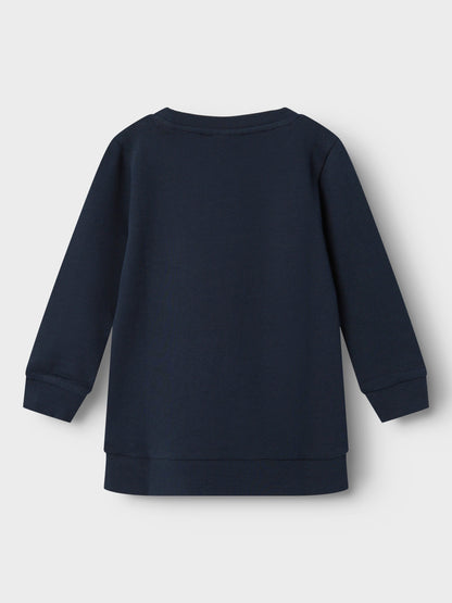 Felpa Name It Nmfveronika Ls Swe Tunic Unb DARK SAPPHIRE