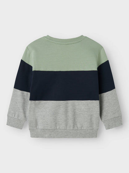 Felpa Name It NMMVEMIL LS NREG SWEAT BRU DARK SAPPHIRE
