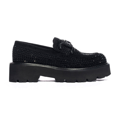 Mocassini Kharisma 6145 STRASS NERO