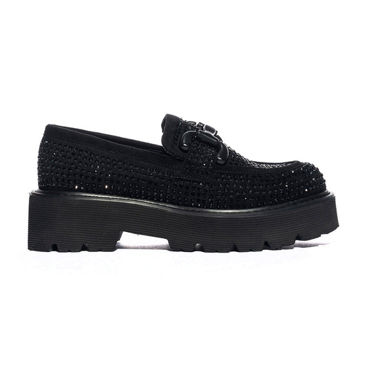 Mocassini Kharisma 6145 STRASS NERO