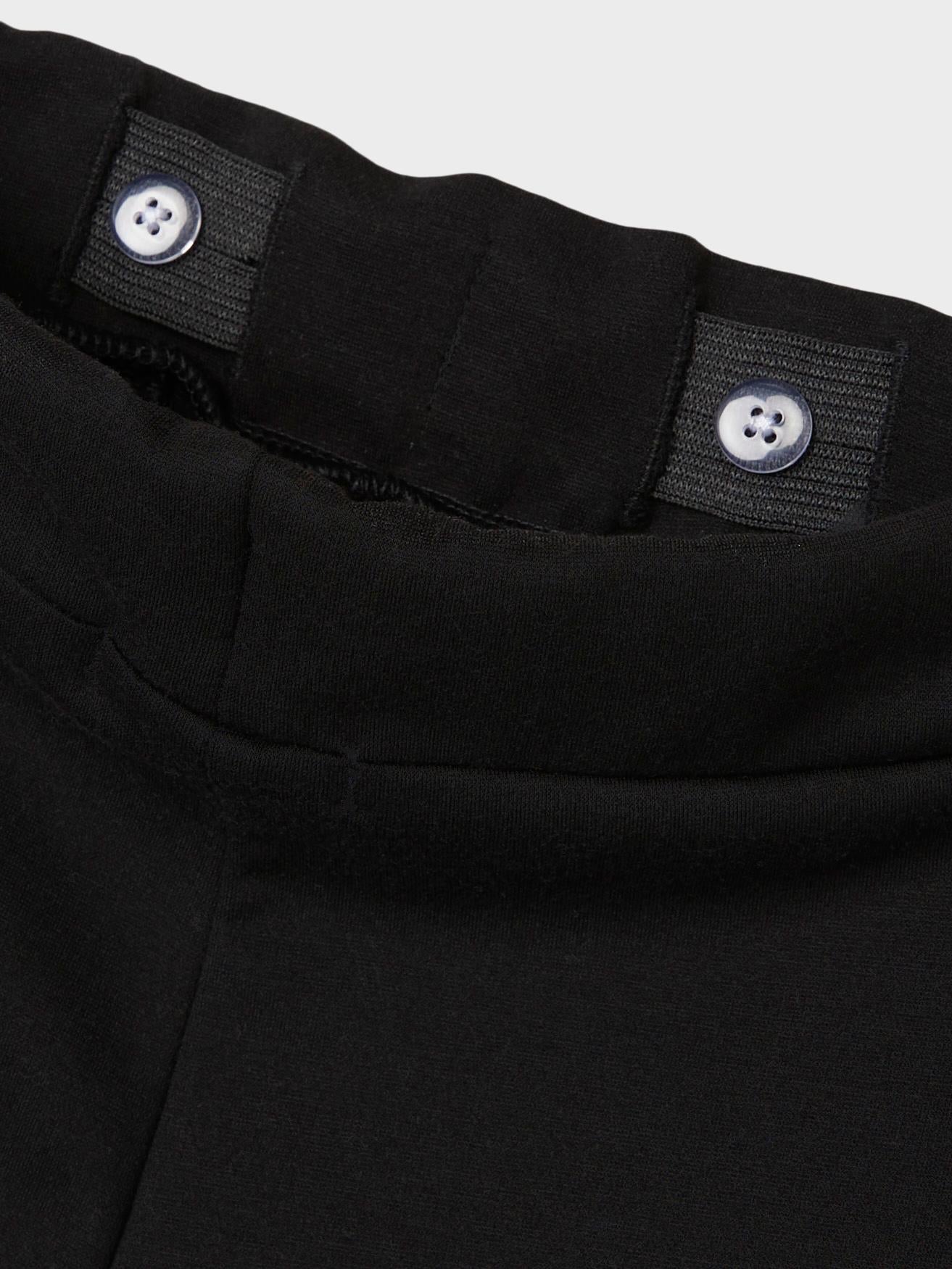 Pantalone Name It  Nkfnaida Straight Pant Noos BLACK