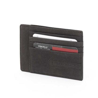 Portacarte Lumberjack Casual BROWN
