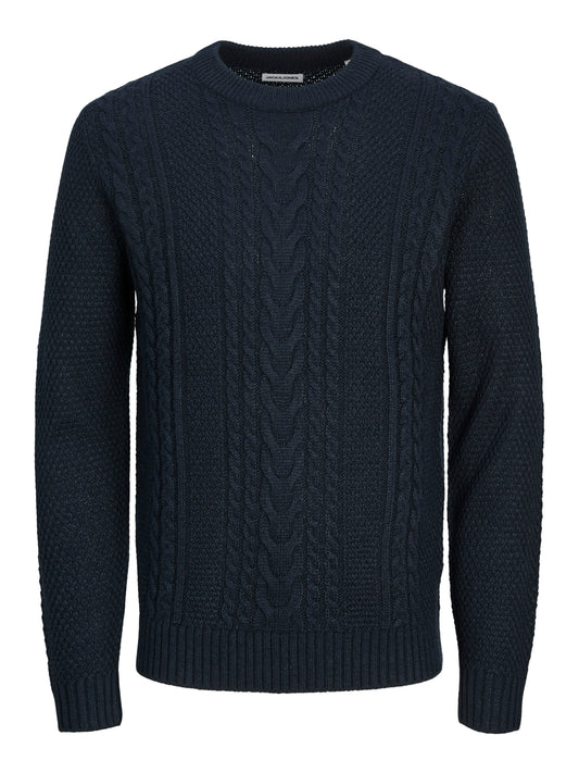 Pullover Jack E Jones JJCRAIG KNIT CREW NECK AW24 SKY CAPTAIN