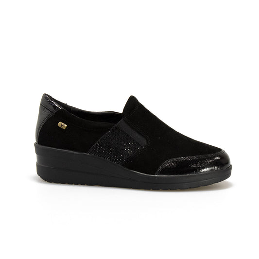 Scarpa Slip-On Valleverde 36202A SUEDE NERO