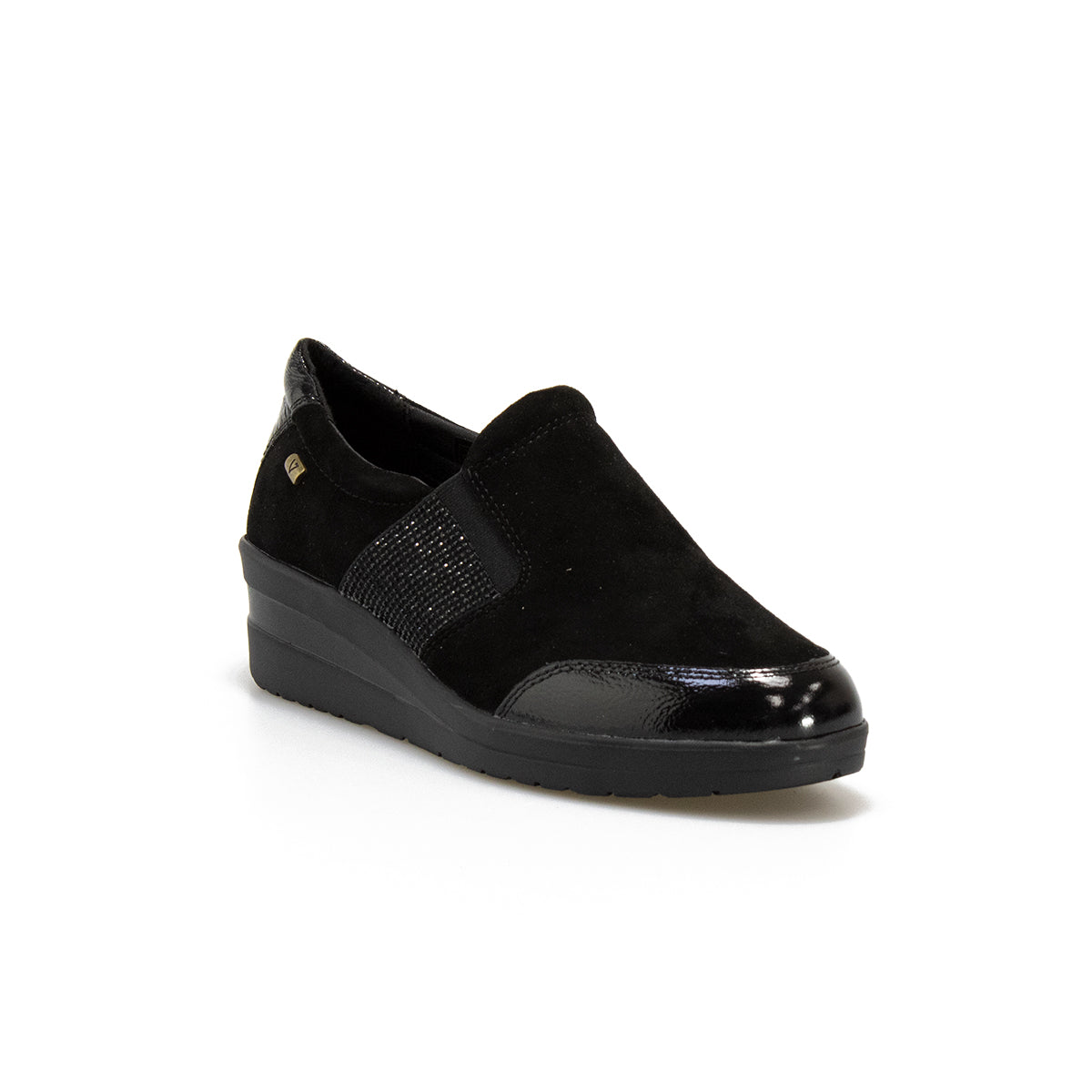 Scarpa Slip-On Valleverde 36202A SUEDE NERO