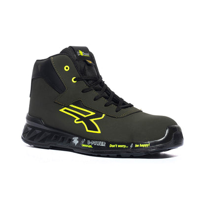 Scarpe Antnfortunistiche U-power Tyler Verdi MIX