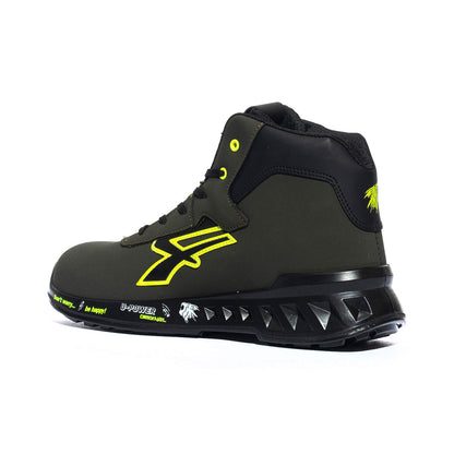 Scarpe Antnfortunistiche U-power Tyler Verdi MIX