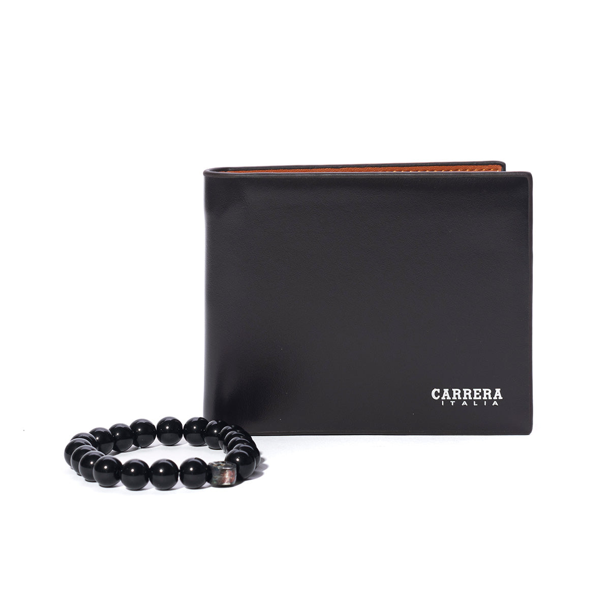 Set Portafoglio E Bracciale Carrera Cb1607 DK BROWN