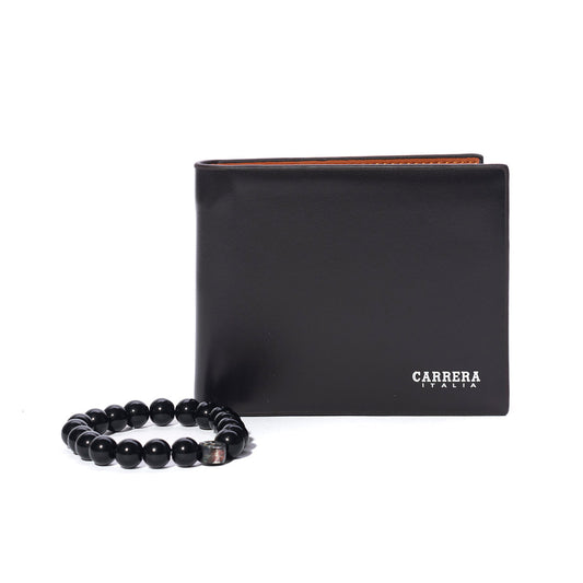 Set Portafoglio E Bracciale Carrera Cb1607 DK BROWN