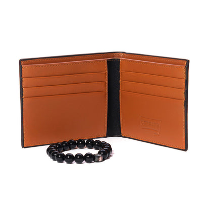 Set Portafoglio E Bracciale Carrera Cb1607 DK BROWN