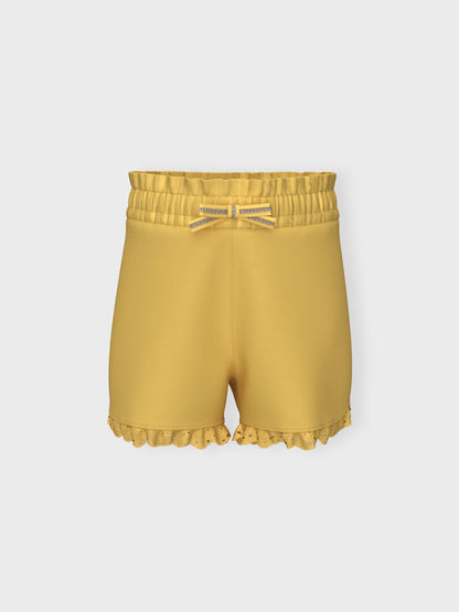 Short Name It Nmfdims Light Sweat Shorts YARROW