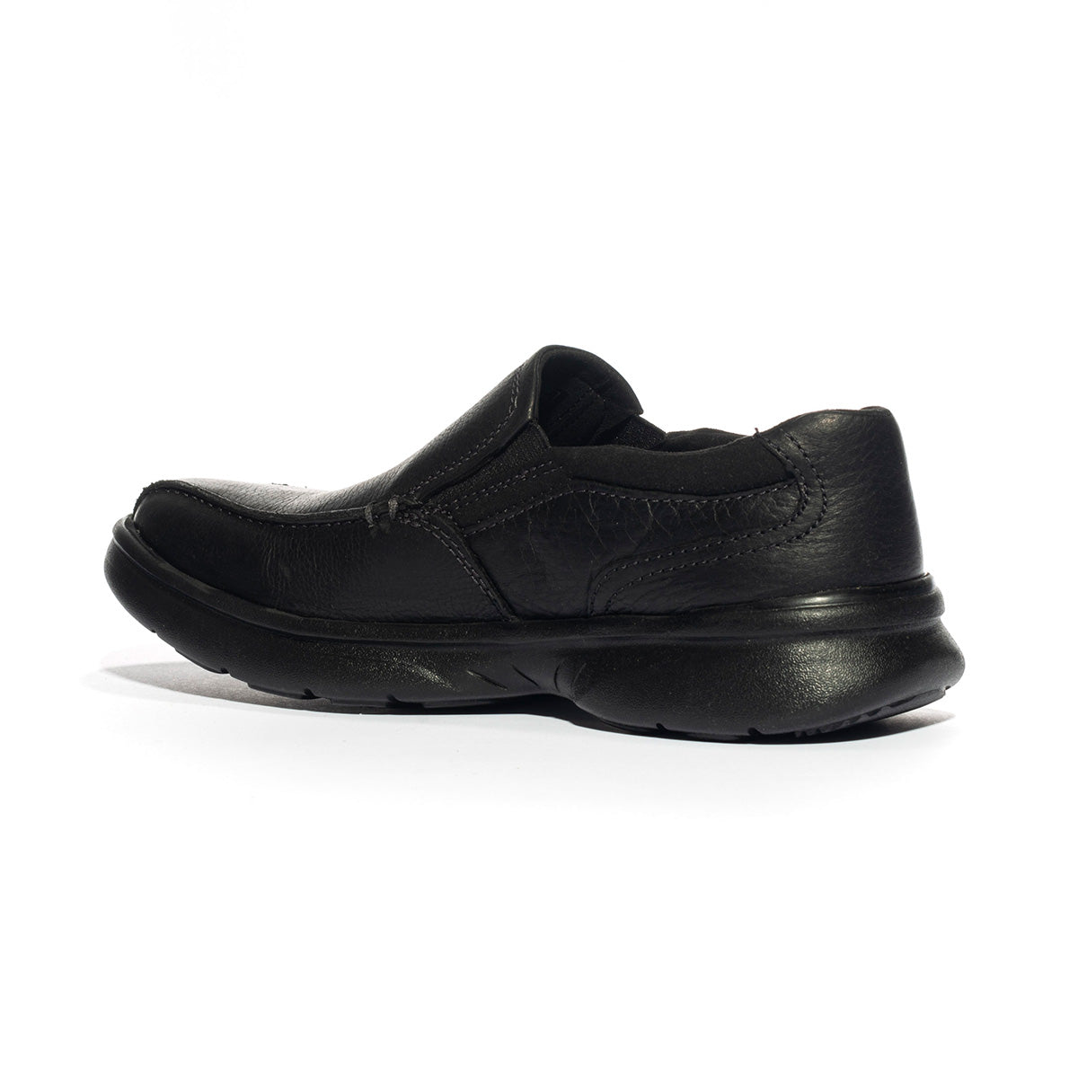Slip-on Clarks Bradley Step BLK TUMBLED LEA