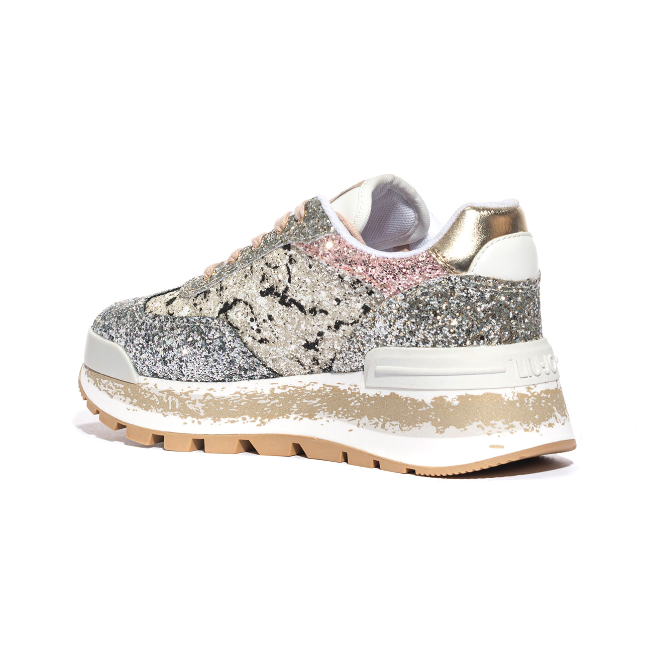 Sneaker Liu Jo Amazing BLACK SILVER ROSE