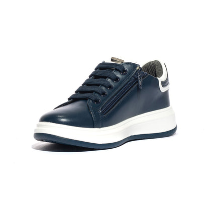 Sneakers 4us 43050 Bianche BLU WHITE