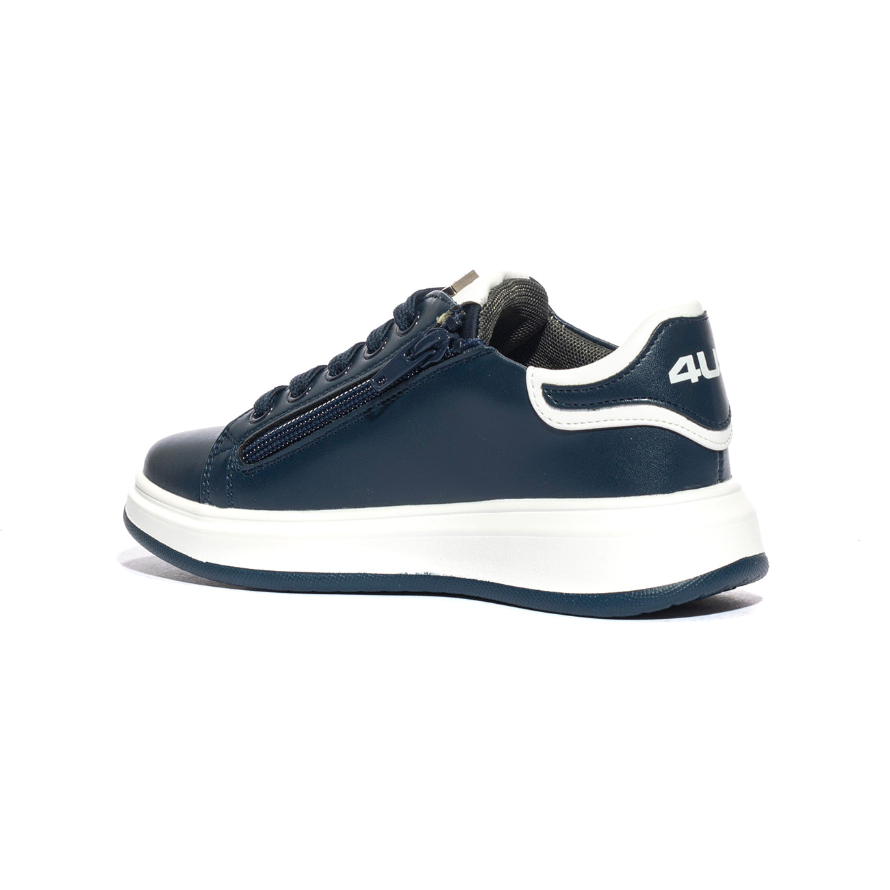 Sneakers 4us 43050 Bianche BLU WHITE