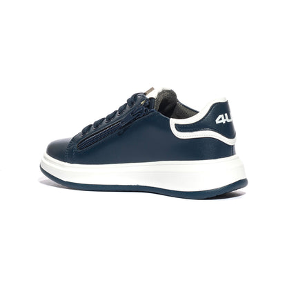 Sneakers 4us 43050 Bianche BLU WHITE