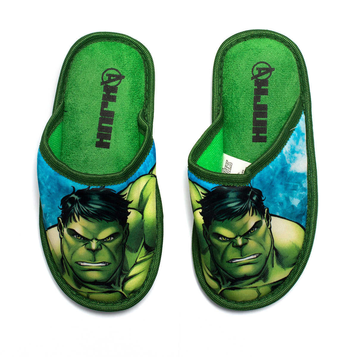 Ciabatte Disney 67502 Hulk Verdi