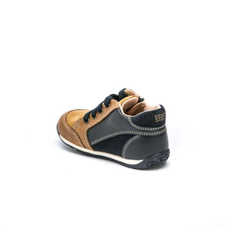 GEOX B720BA BISCUIT NAVY Sneakers Bambino 
