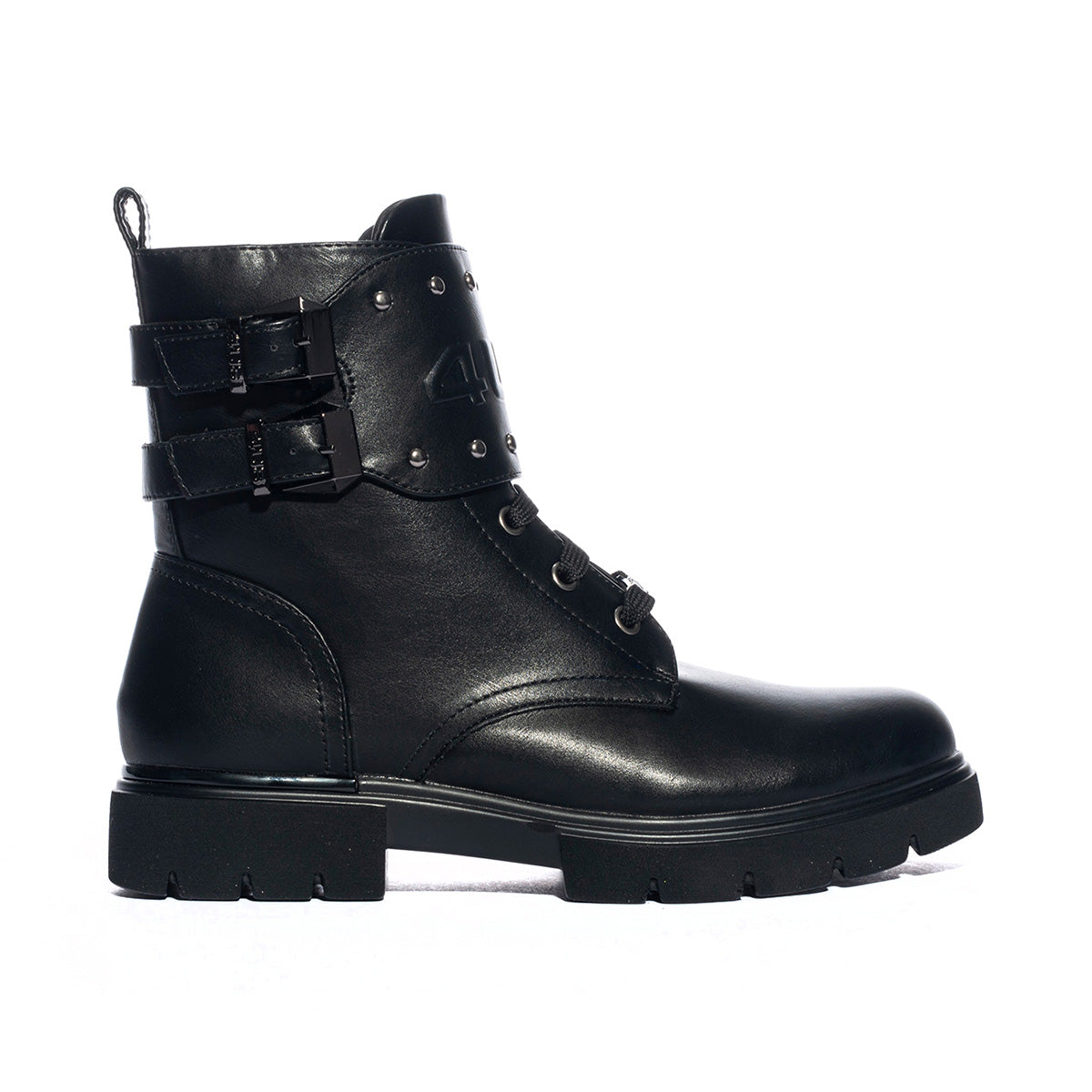 4US AU102 BLACK Stivaletti Bambina 