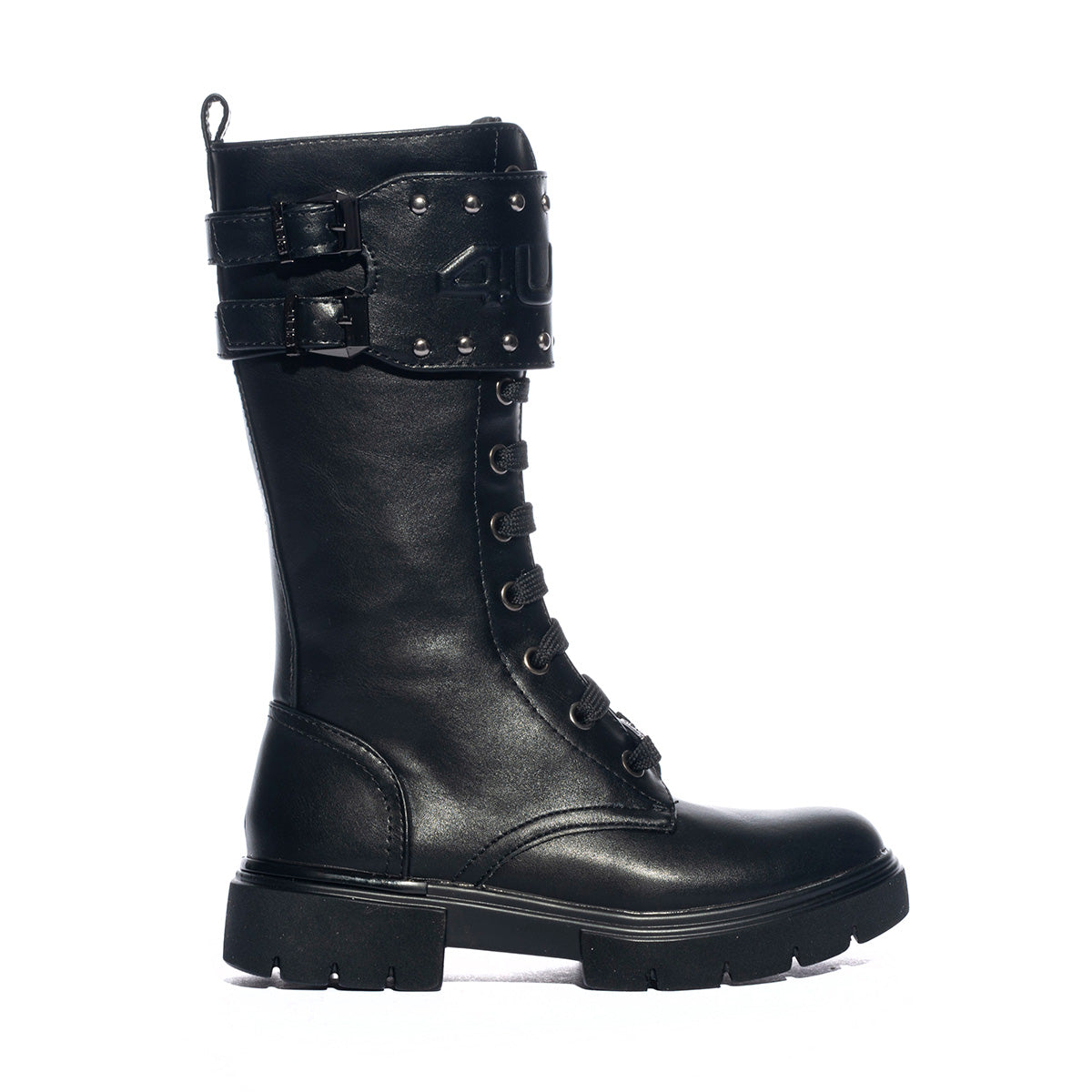 4US AU110 BLACK Stivali Bambina 